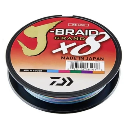 Afbeelding van Daiwa Tresse 8 Brins J Braid Grand X8 Mutlicolore 500m D.0.24mm R.22kg 12795524