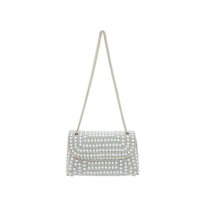 Afbeelding van faina FLAP Schoudertas, Dames, Maat: One Size, Silver