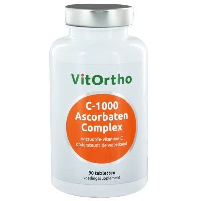 Afbeelding van Vitortho C 1000 Ascorbaten Complex, 90 tabletten