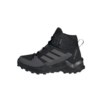 Afbeelding van adidas Unisex Kids Terrex Ax4r Mid Rain.rdy Wandelschoenen Non Football, Core Zwart Grijs Vier Zes, 38 2/3 EU