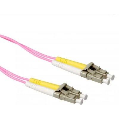 Afbeelding van Glasvezelkabel OM4 LC/LC 50 meter (Duplex, 50/125μm, UPC)