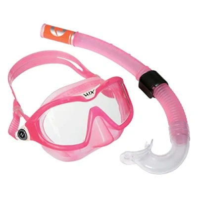 Afbeelding van Aqua Lung Sport Mix Combo Snorkelset Kinderen Roze/Wit