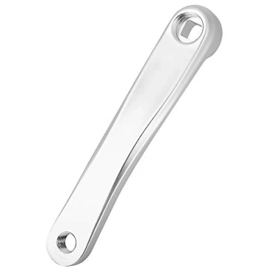 Afbeelding van Bicycle Crank Arm, Bike Left Aluminum Alloy Replacement Hand Horizontal Square Hole, 170mm, Silver