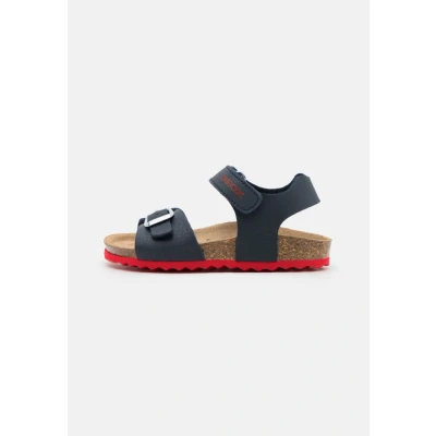 Afbeelding van Geox Ghita BOY Sandalen voor kinderen, Maat: 37, Navy/red Hoogwaardig imitatieleer