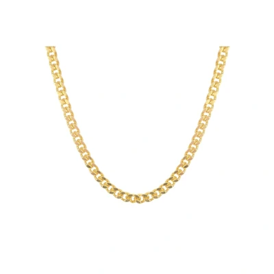 Afbeelding van Silventi 760100017 Ketting Dames Goudkleurig Doublé Gourmet 50cm 5mm