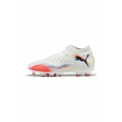 Afbeelding van PUMA future 8 pro fg/ag jr Voetbal schoen firm ground jongens Wit