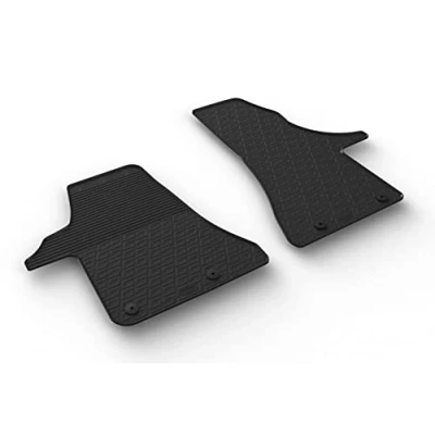 Afbeelding van Gledring Rubbermatten passend voor Volkswagen Transporter T6.1 2020 (G profiel 2 delig + montageclips)