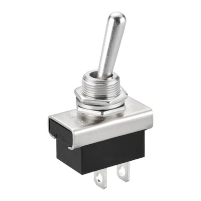 Afbeelding van Heschen Metalen tuimelschakelaar, KN3D 101, 12V 25A, aan/uit, 2 posities, polig, voor dashboard