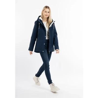 Afbeelding van Winterjas gemaakt van gerecycled Polyester DREIMASTER L / Marine 100%