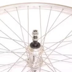 Afbeelding van Roland Achterwiel 28 vast freewh Alu AS26 zilver zink spk