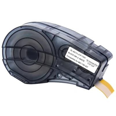 Afbeelding van Labeltape compatibel met Brady M210 LAB M211 Vinyl etiket navulverpakking M21 750 427 19,1 mm x 4,27 m Phonillico®