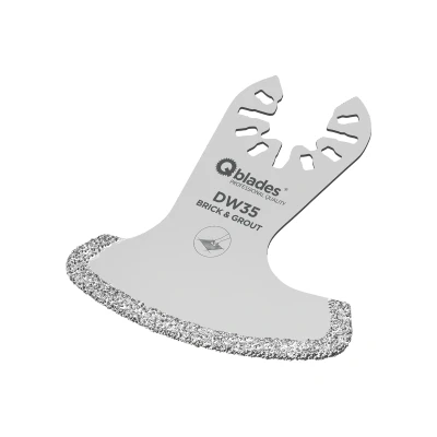 Afbeelding van Qblades DW35 multitool diamant Sikkel Steen en Beton 58mm (DeWalt)