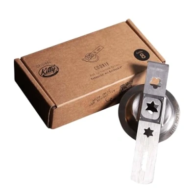 Afbeelding van Kitty Professional koekjeshulpstuk “Cookie maat 8 verenigbaar met de Kitchen Aid vleesmolen verbindingsring voor keukenmachine