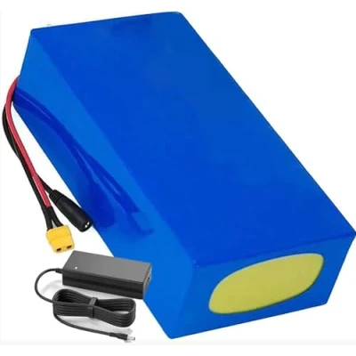 Afbeelding van 24V 36V 48V 8Ah 10Ah 12Ah 15Ah 20Ah Ebike accu 13S6P Elektrische fietsaccu Lithium accupakket met 2A lader voor 1000W 750W 500W 350W 250W fietsmotor 15AH,XT60