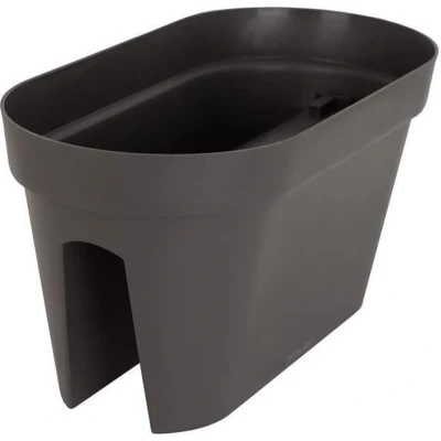 Afbeelding van Artevasi Balkonbak Capri 60 cm Antraciet