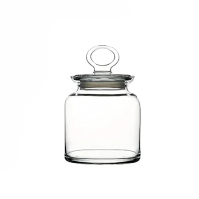 Afbeelding van Pasabahce Snoeppot/voorraadpot Megan 1100 ml glas met luchtdichte deksel D11 x H17 cm