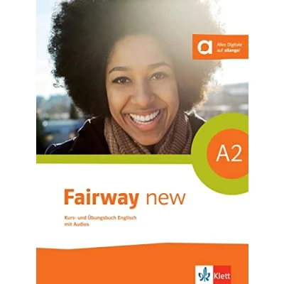 Afbeelding van Fairway A2 new. Kurs und Übungsbuch + 2 Audio CDs Online Hörmaterial