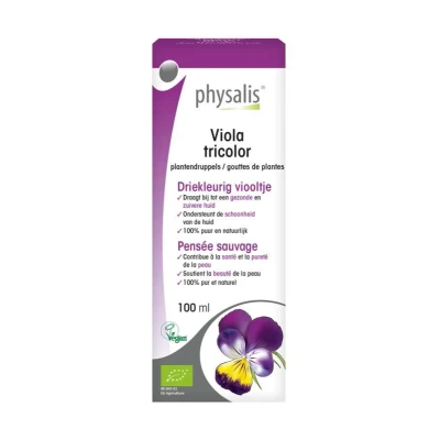 Afbeelding van Physalis Viola Tricolor Bio 100ml
