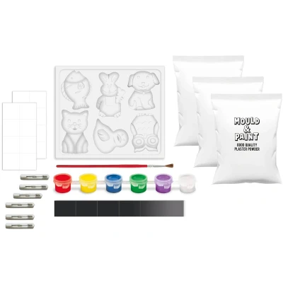 Afbeelding van Grafix Gips Gieten en Schilderen Lieve Dieren
