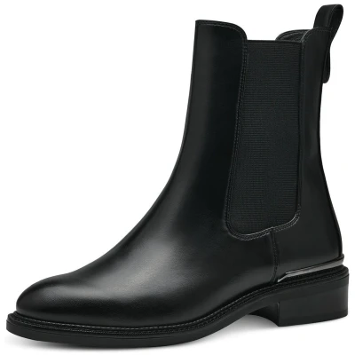 Afbeelding van Tamaris Dames Chelseaboot 1 25363 41 001 wijd Maat: 38 EU