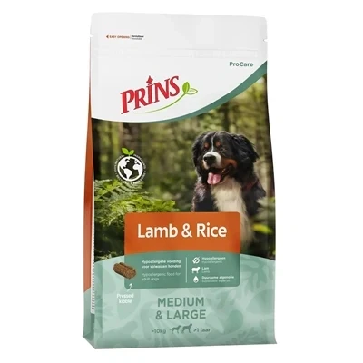 Afbeelding van Prins ProCare Lam &amp; Rijst 12 kg