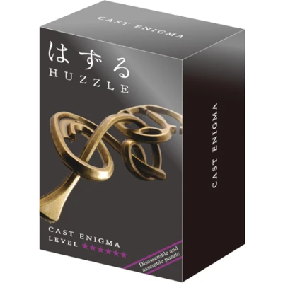 Afbeelding van Huzzle Breinbreker Cast Enigma 11,8 Cm Staal Brons