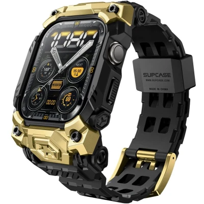 Afbeelding van Supcase Unicorn Beetle Ore Apple Watch 10 46mm Gold, Smartwatch accessoires