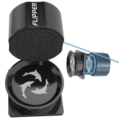 Afbeelding van FL!PPER Flipper Pico 2 in 1 Magnetische Algen Scrubber Schraper Aquarium Tank Cleaner Zwart