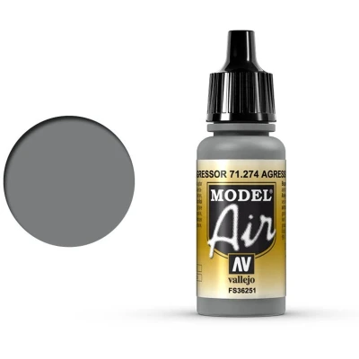 Afbeelding van Model Air Agressor Gray 17ml 71274