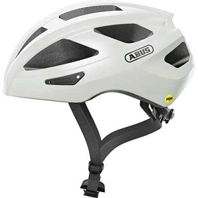 Afbeelding van Abus Macator MIPS road helm BikeTotaal.nl Wit