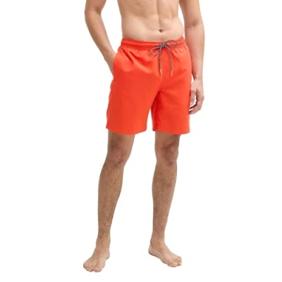 Afbeelding van TOM Tailor Basic Zwemshorts, Heren, Maat: Medium, red