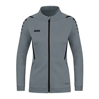 Afbeelding van JAKO Polyestervest Challenge Steengrijs/zwart