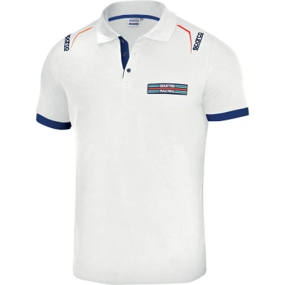 Afbeelding van Sparco Martini Racing Polo Maat XS Wit Formule 1
