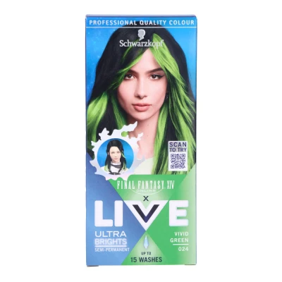 Afbeelding van Schwarzkopf Live Final Fantasy XIV Vivid Green 50 ml