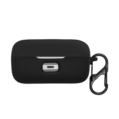Afbeelding van kwmobile cover voor oordopjes case Compatibel met Sennheiser MOMENTUM true Wireless 3 / 4 Trendy beschermhoes draadloze in zwart