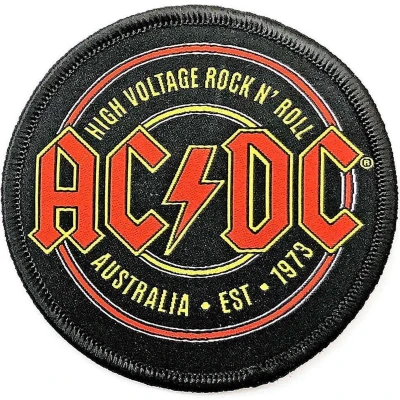 Afbeelding van AC/DC Est. 1973 Patch Zwart