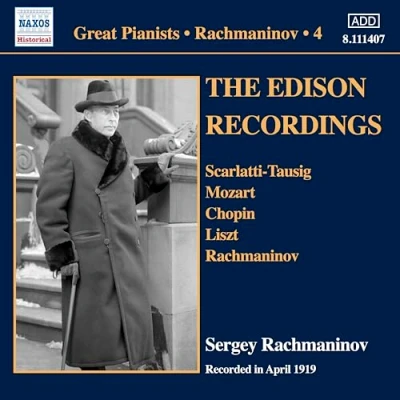 Afbeelding van Sergey Rachmaninov Great Pianists, Solo Piano Recordings, Vol. 4 (CD)