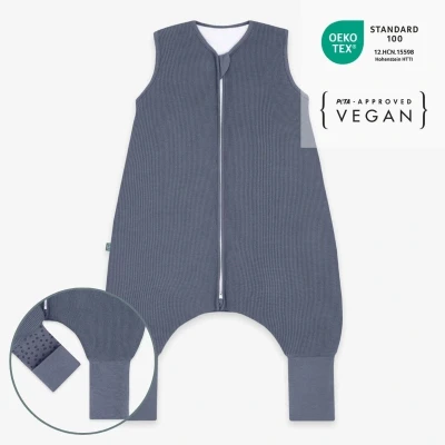 Afbeelding van Essential emma &amp; noah slaapzak met enveloppevoeten Blauw