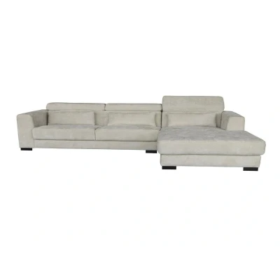 Afbeelding van Brighton 3 AL + Chaise R fabric XS85 15 Ivory