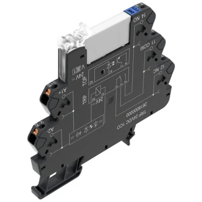 Afbeelding van Weidmüller TRP 24VDC 1CO Koppelrelais 24 V/DC 6 A 1x wisselcontact 10 stuk(s)