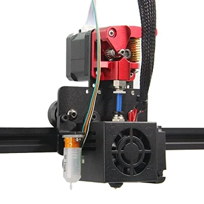 Afbeelding van Befenybay Upgrade Direct dual Gear Extruder Support Kit Easy Print Flexibel filament voor Creality Ender 5/Ender 5 Pro/Ender Plus 3D printer (plaat + gear)
