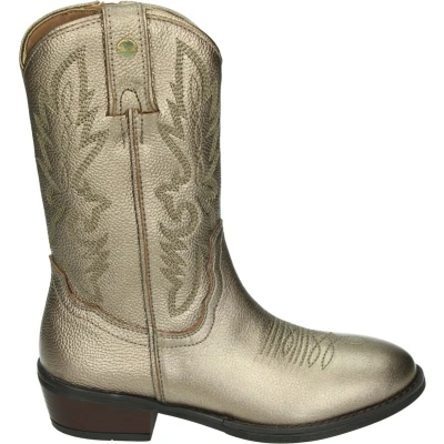 Afbeelding van Develab 44374 MeisjesLaarzenKinderlaarsjes Kleur: Metallics Maat: 33