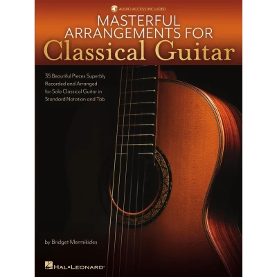 Afbeelding van Masterful Arrangements for Classical Guitar: Book with Online Audio Demo Tracks