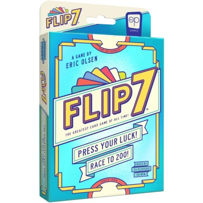 Afbeelding van Flip 7™ Kaartspel Compact Familiespel Mix van Geluk en Strategie Snel Makkelijk te Leren Engels