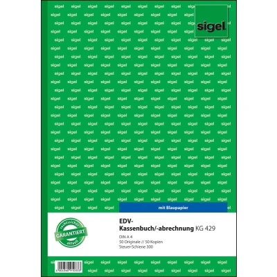 Afbeelding van KG429 Monochromatic Green White A4 50 sheets Hardcover Universal