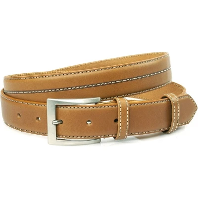 Afbeelding van JV Belts Camel heren riem cm breed Echt Taille: 110cm Totale lengte riem: 125cm