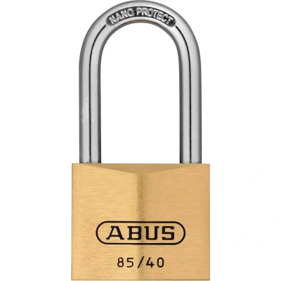 Afbeelding van ABUS Cilinderhangslot breedte slotlichaam 40 mm messing verschillendsluitend 1 stuk 80634