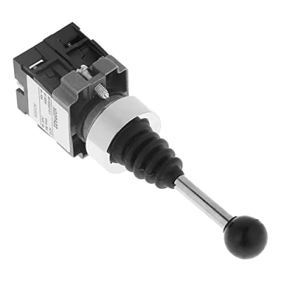 Afbeelding van 1pc XD2PA22CR 2NO 2 positie veerretour momentane joystick joystickschakelaar IP55