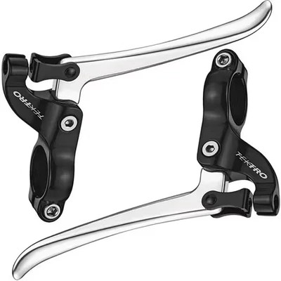 Afbeelding van TEKTRO Remgreepset Canti/Caliper L+R FL750 zw./zilver 22.2mm