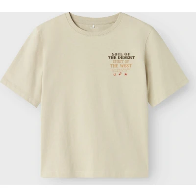 Afbeelding van Name it Tshirt print voor kinderen, Maat: 134/140, Peyote